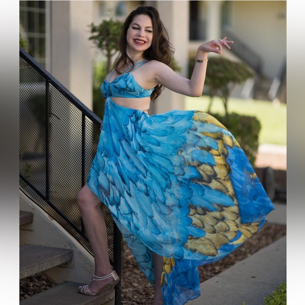 Luxxel Vibrant Blue Dress